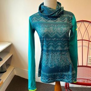 Nike Pro Dri-fit cowl neck workout jersey